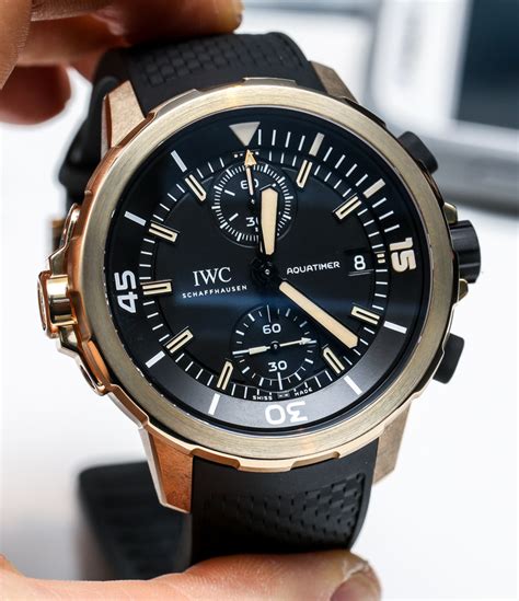 iwc aquatimer chronograph darwin|iwc aquatimer 2022 review.